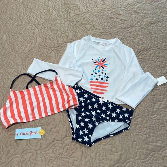 Cat & Jack Other - 3-Piece Swimsuit